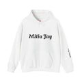 Milia Jay Hoodie with Red Heart Back