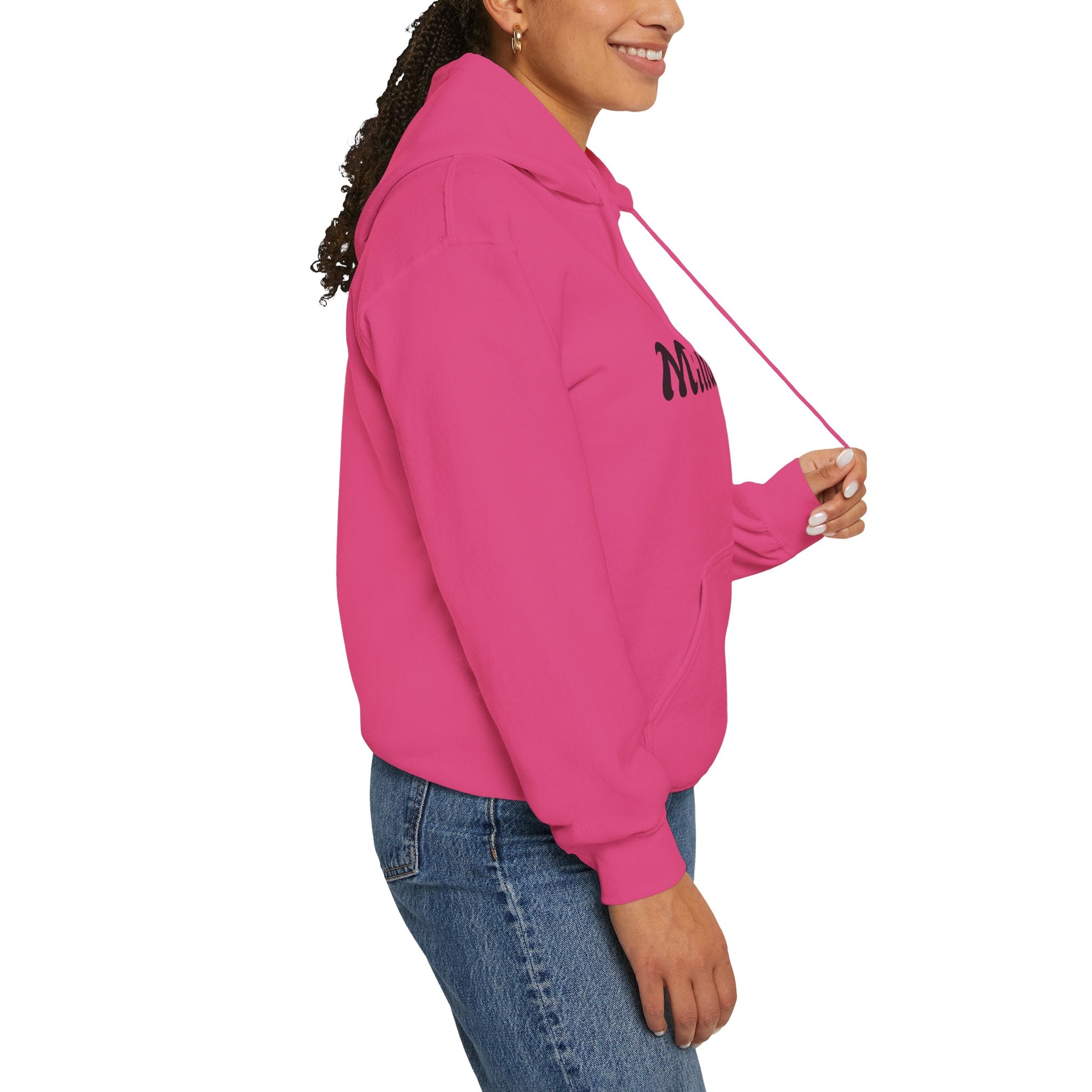 Milia Jay Hoodie with Red Heart Back