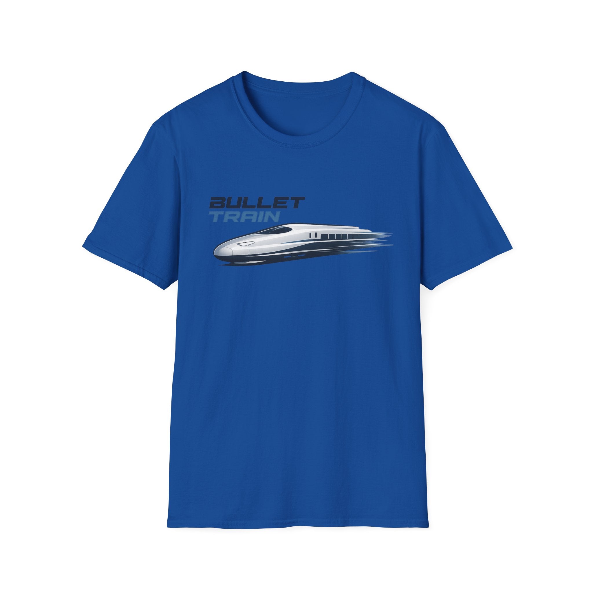 The Bullet Train Unisex Softstyle T-Shirt Japan Shinkansen Tokyo Graphic Tee Japanese Streetwear Shirt