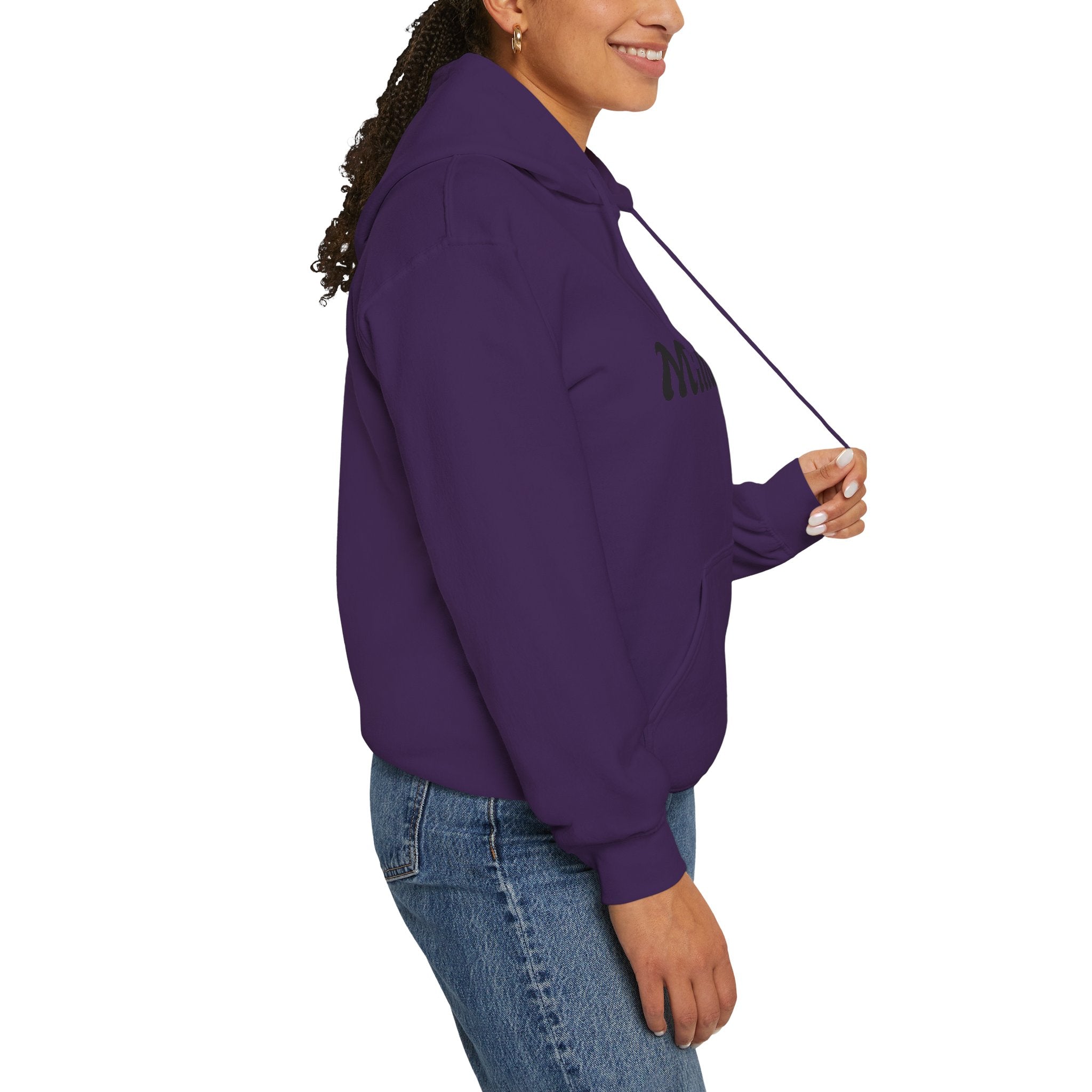 Milia Jay Hoodie with Red Heart Back