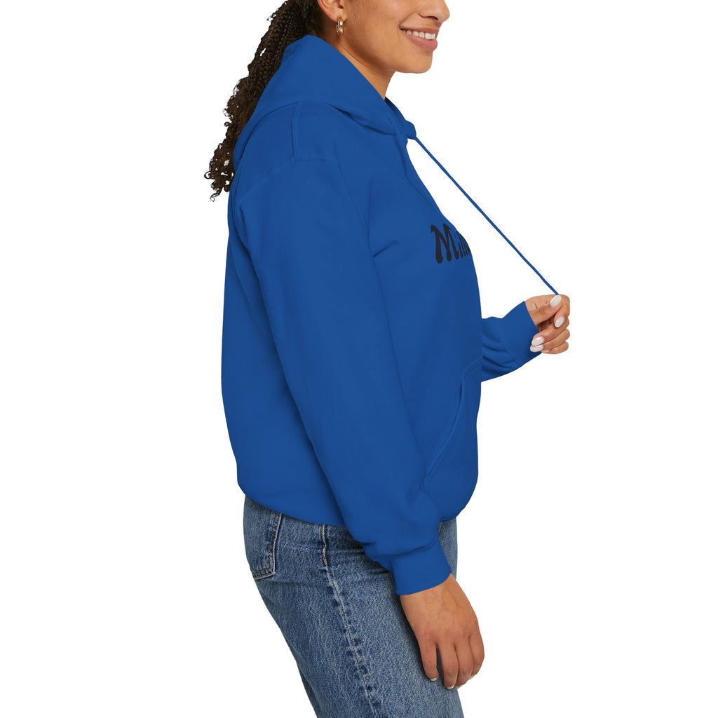 Milia Jay Hoodie with Red Heart Back