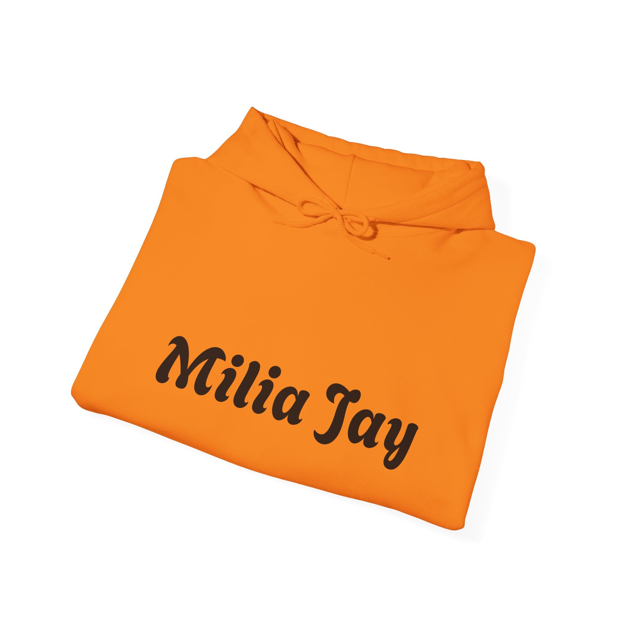 Milia Jay Hoodie with Red Heart Back