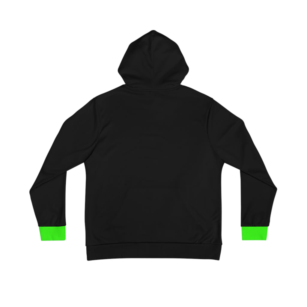 Men's Hoodie -Black & Green Premium Comfort Hoodie for Men