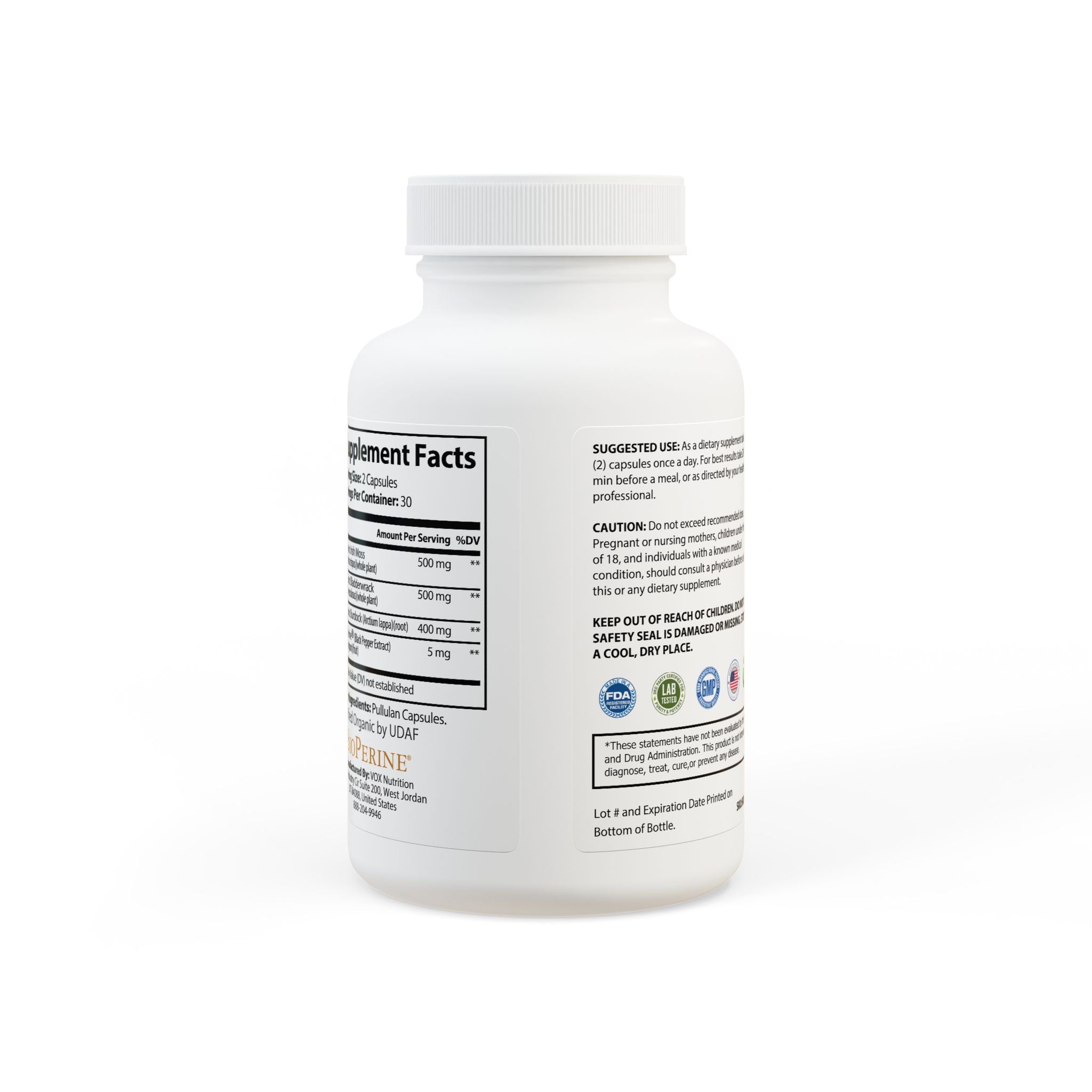 *SOLD IN USA ONLY*Sea Moss Supplement (60 Capsules)