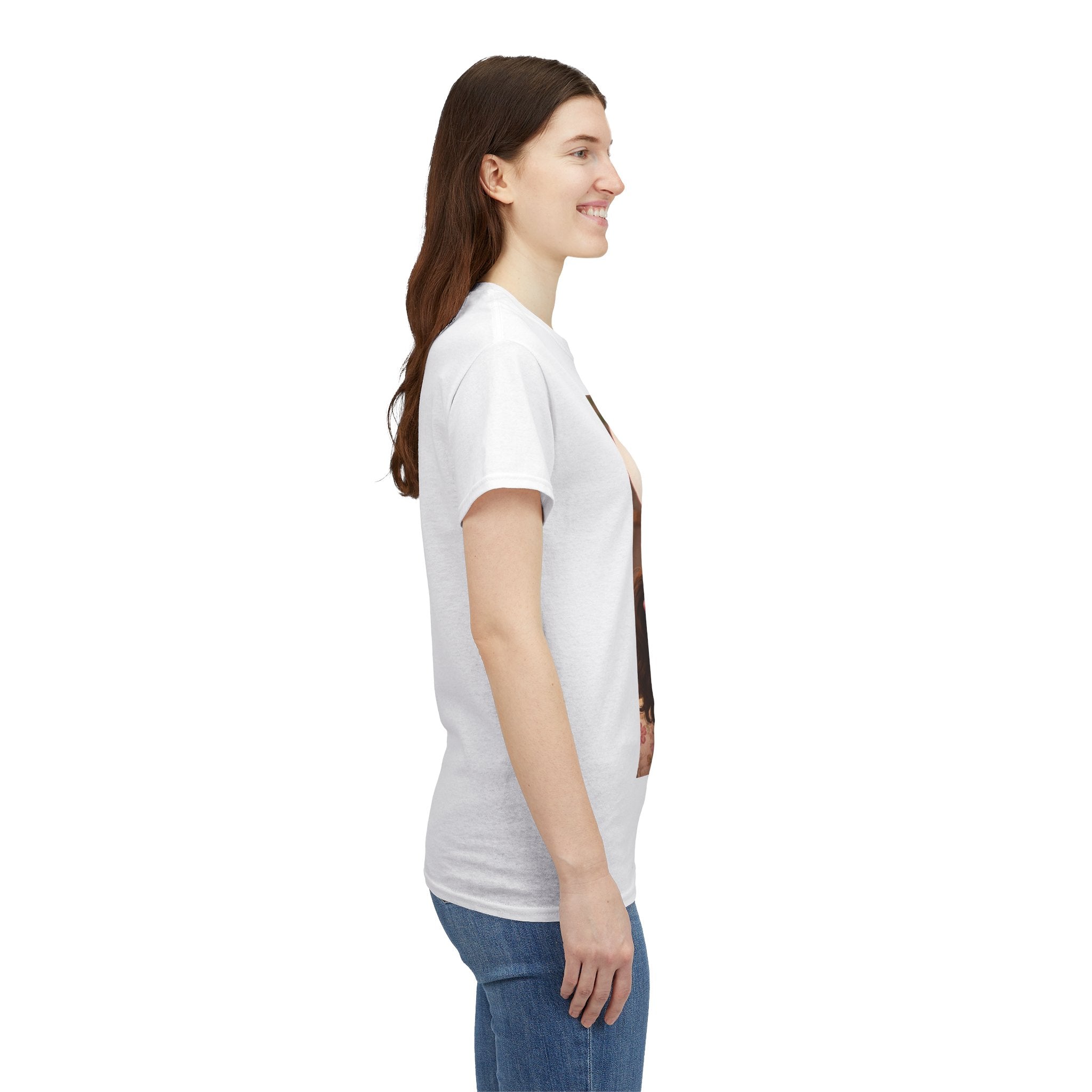 Grandma Hug T-Shirt – Cute "Your cheeks are so soft like a dough!" Illustration Tee