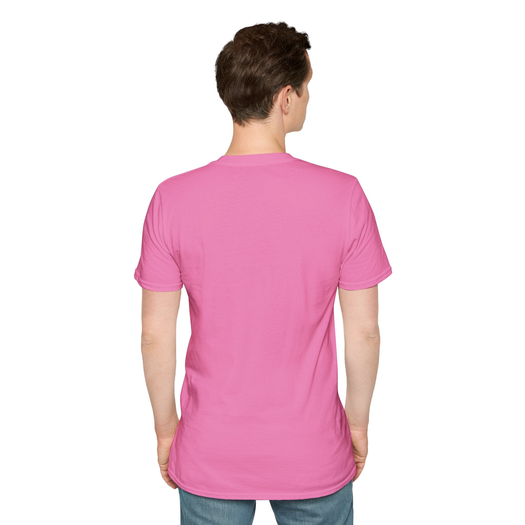 Copy of Copy of Pillow Fight Couple Illustration T-Shirt | Cute Romantic Cartoon Scene