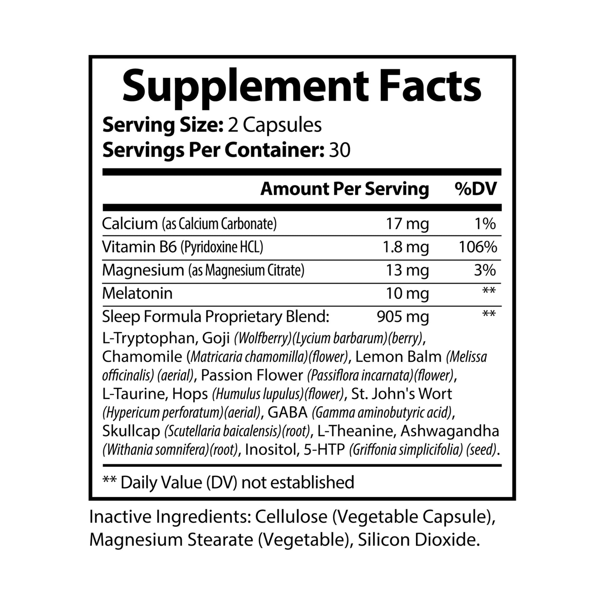 *SOLD IN USA ONLY* Supplement (60 Capsules)