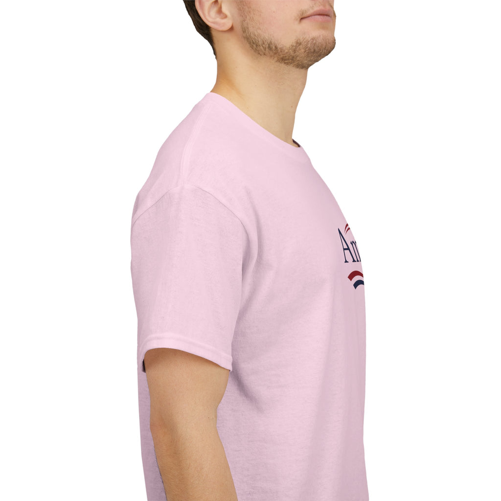 American Girl T-Shirt — Patriotic Stars & Script Tee