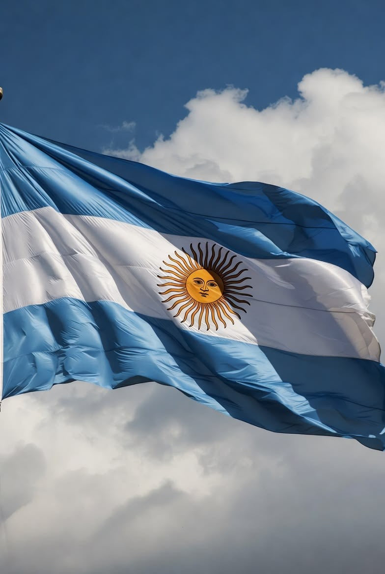 Argentina National Flag 150×90cm (3×5 FT) Polyester Flag – UV Resistant Double Stitched Indoor & Outdoor Decoration Banner