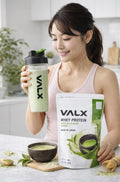 VALX Matcha Whey Protein Powder – Japanese Matcha Protein Shake for Fitness & Recovery