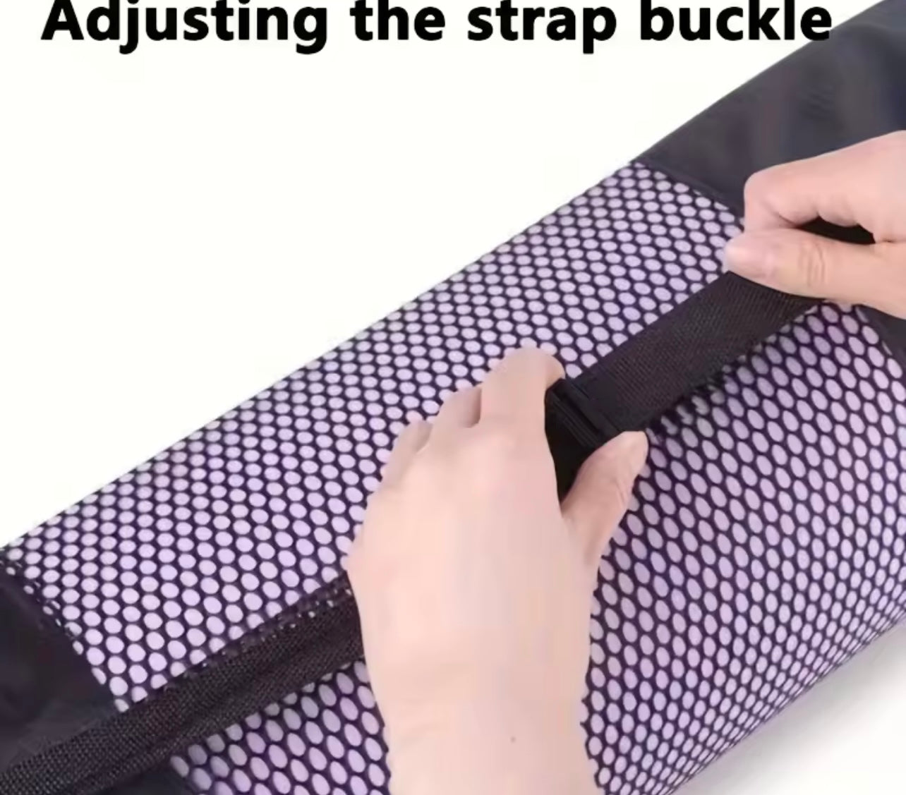 Yoga Mat Bag for Women – Large Fitness Gym Tote Inspired by Alo Yoga Bag Style for Pilates, Workout & Wellness Essentials