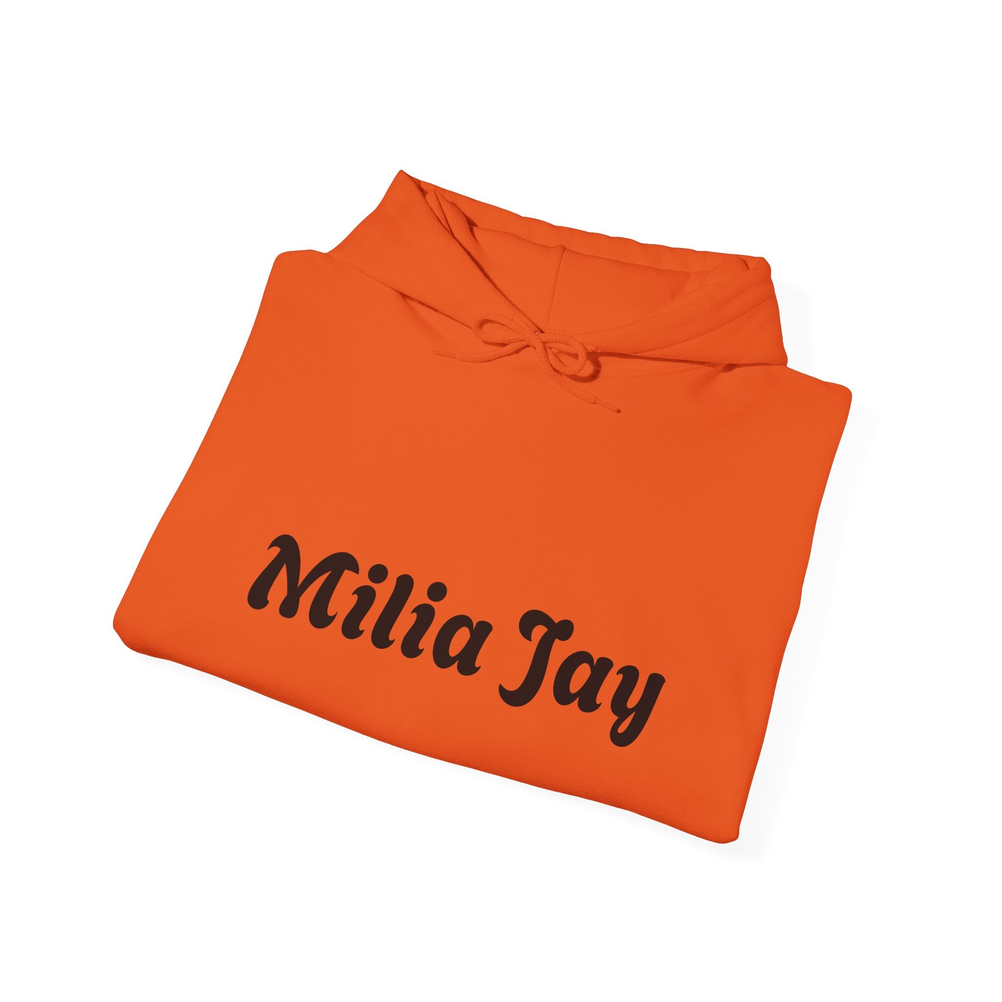 Milia Jay Hoodie with Red Heart Back
