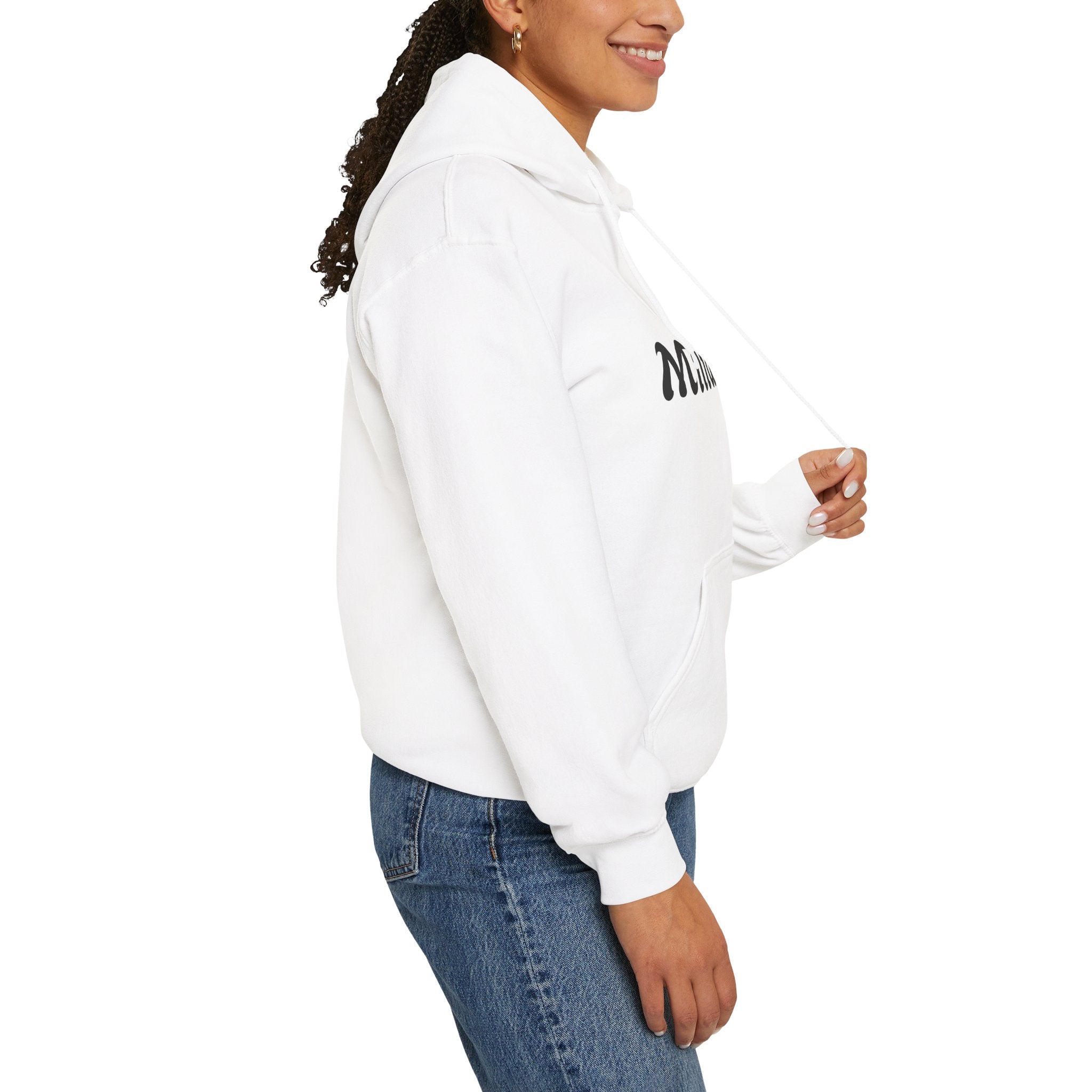 Milia Jay Hoodie with Red Heart Back