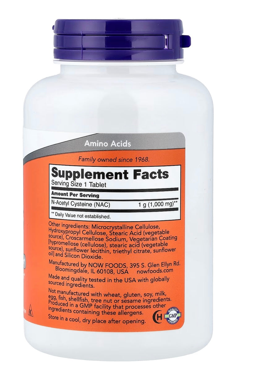 NAC, 1,000 mg, 120 Tablets