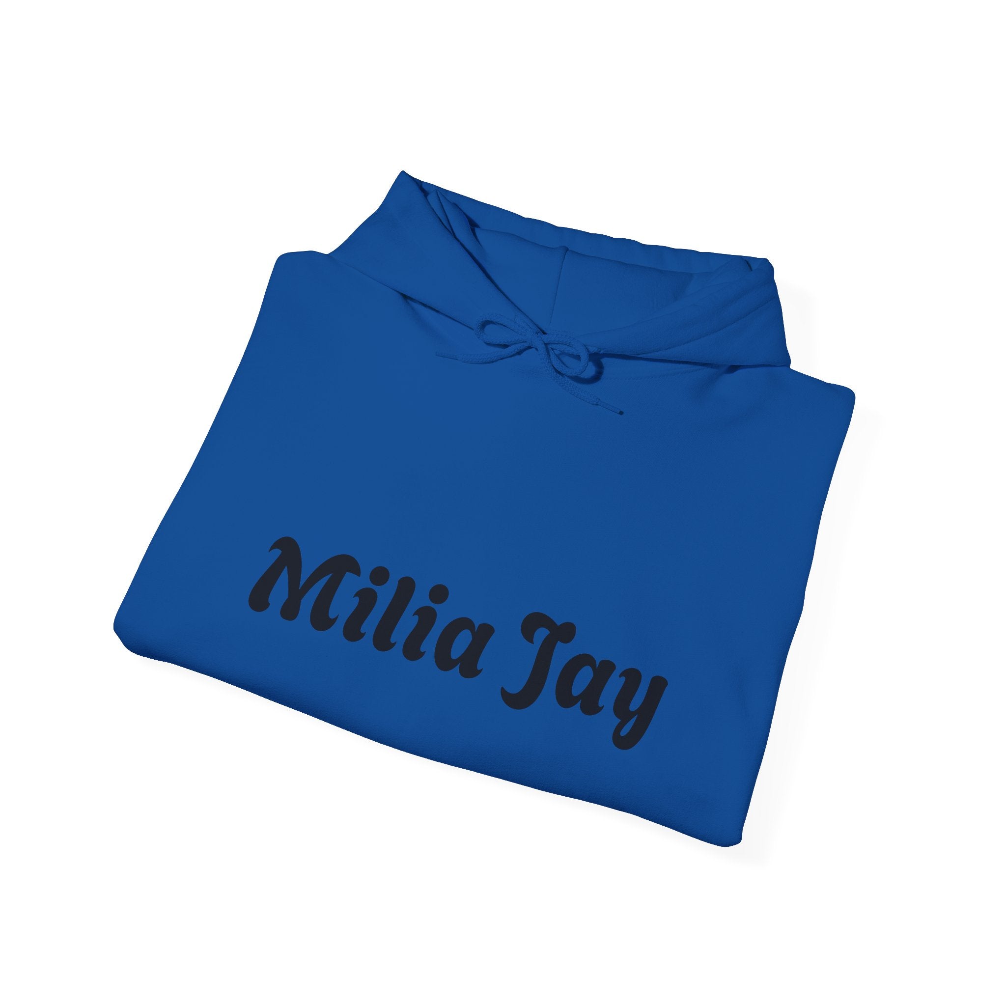 Milia Jay Hoodie with Red Heart Back