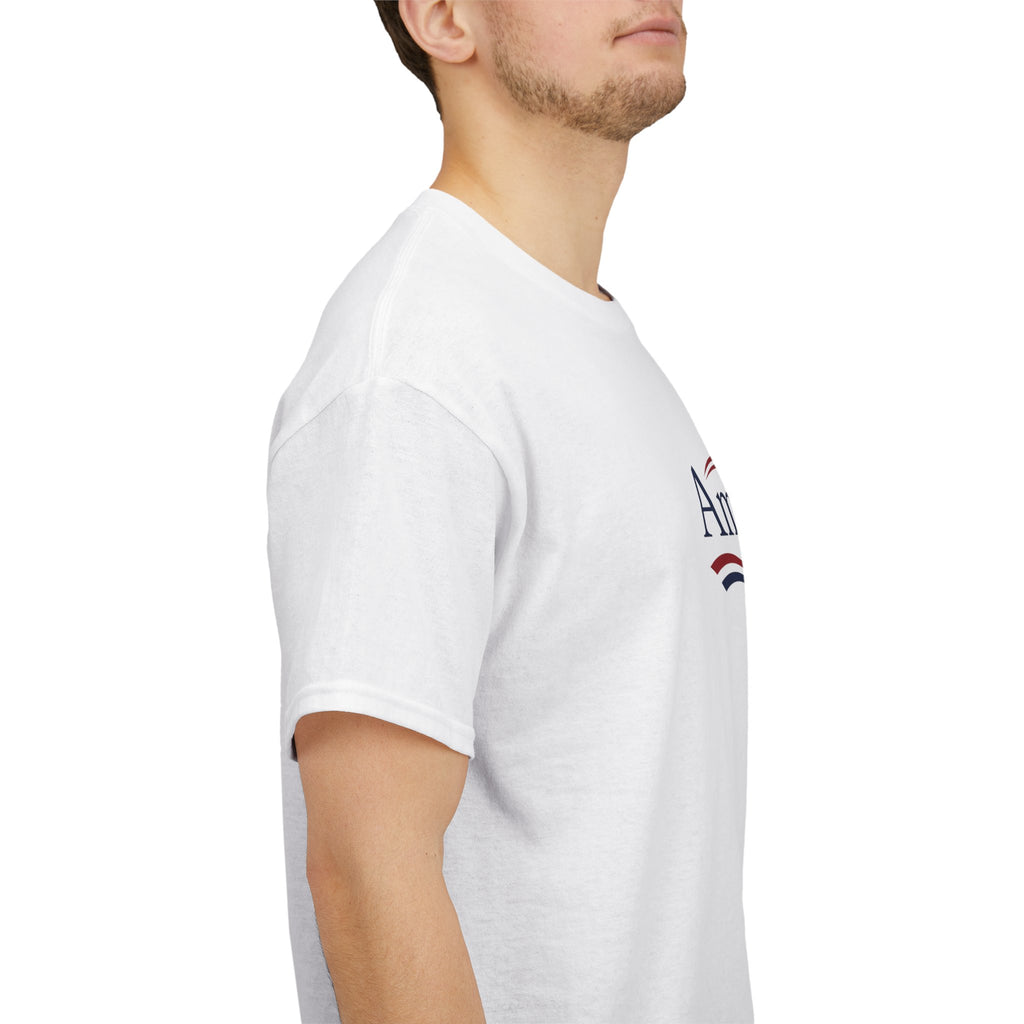 American Girl T-Shirt — Patriotic Stars & Script Tee