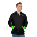 Men's Hoodie -Black & Green Premium Comfort Hoodie for Men