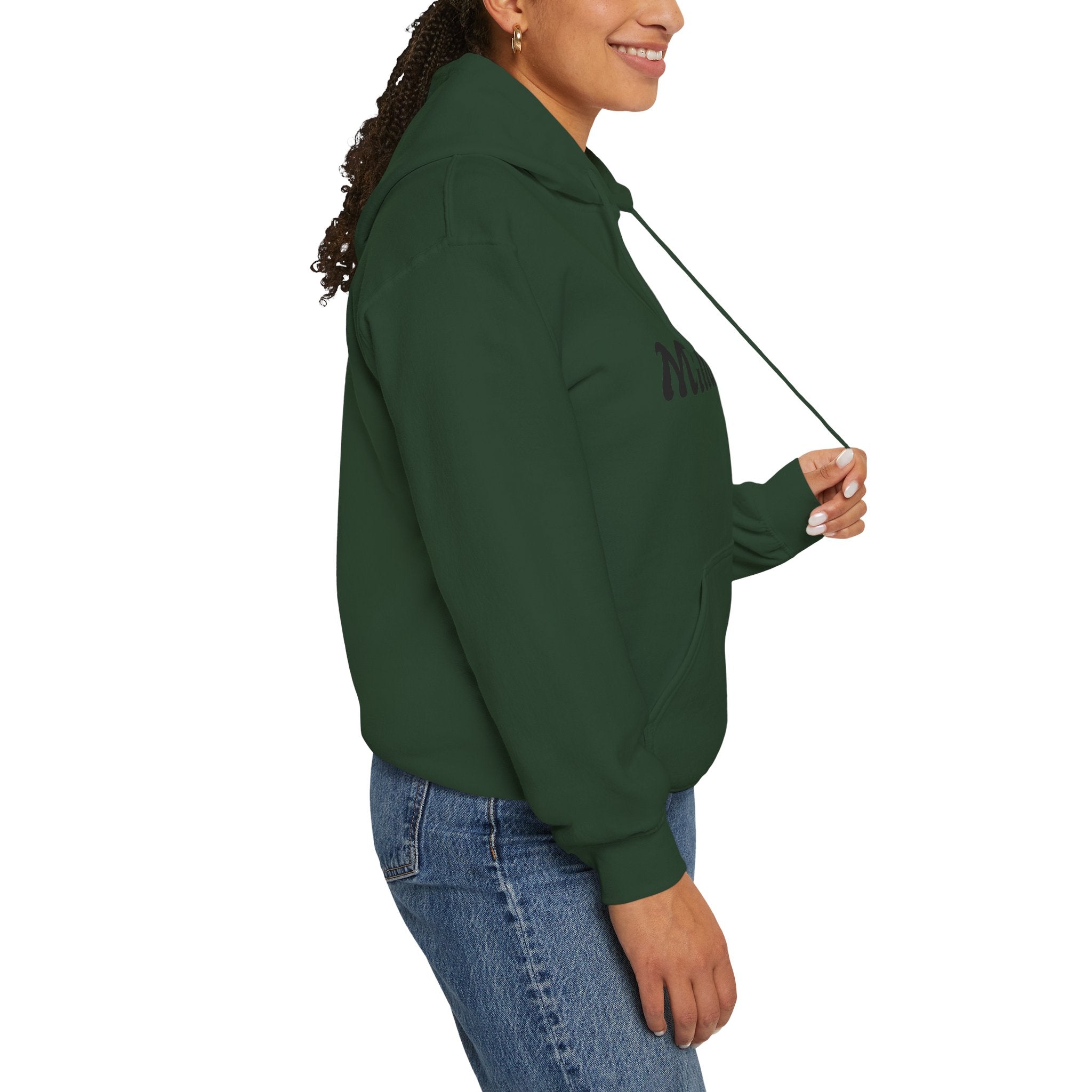 Milia Jay Hoodie with Red Heart Back