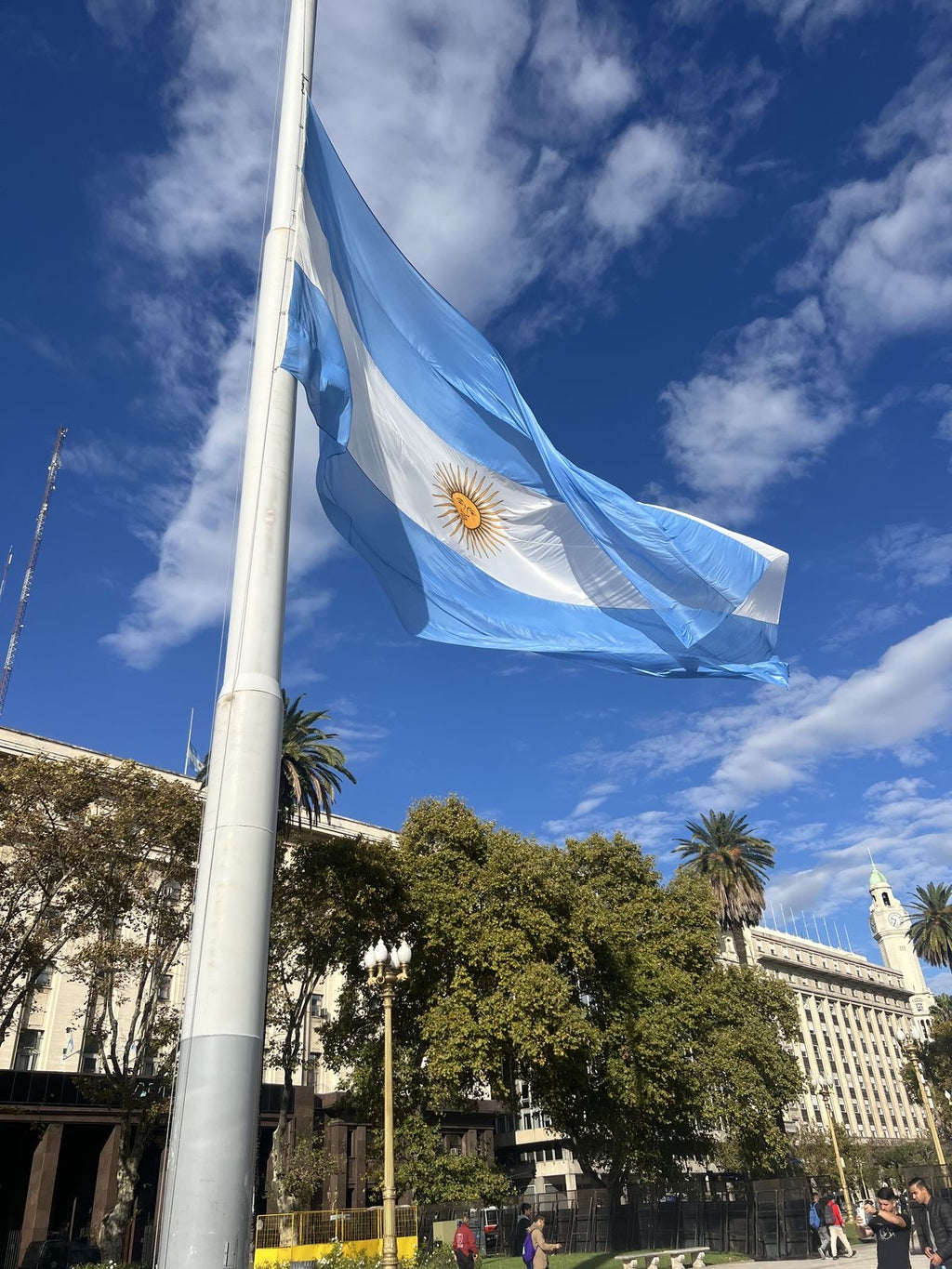 Argentina National Flag 150×90cm (3×5 FT) Polyester Flag – UV Resistant Double Stitched Indoor & Outdoor Decoration Banner