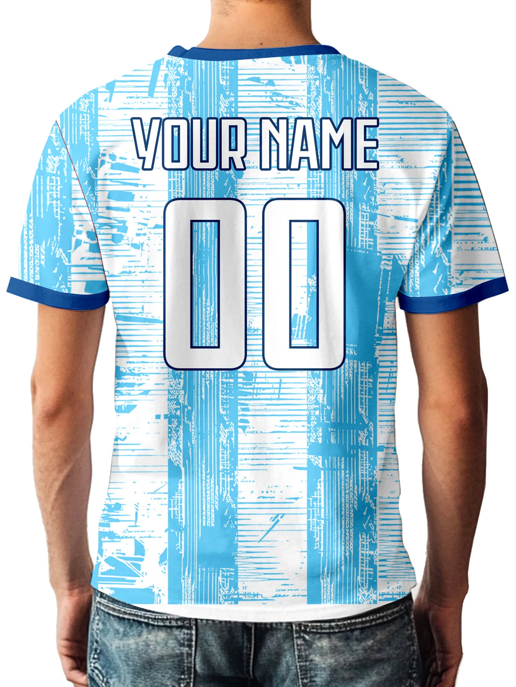 Unisex Custom Argentina Jersey 2026 World Cup – Personalized Name & Number Football Jersey | Breathable Quick-Dry Sportswear | Argentina World Cup 2026 Jersey.