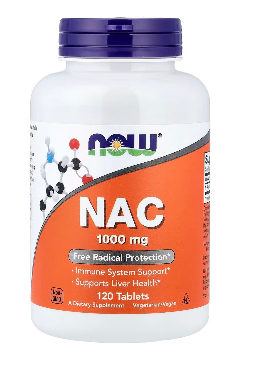 NAC, 1,000 mg, 120 Tablets