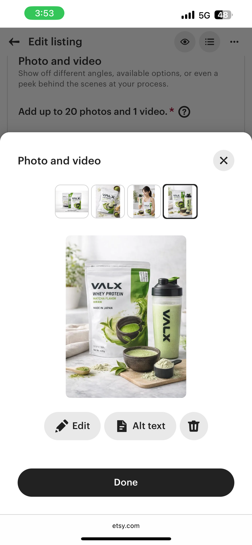 VALX Matcha Whey Protein Powder – Japanese Matcha Protein Shake for Fitness & Recovery