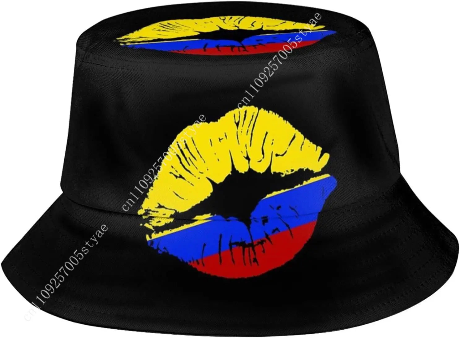 Colombia Flag Bucket Hat – Summer Fisherman Cap, Outdoor Sun Hat, Unisex Beach & Streetwear Hat