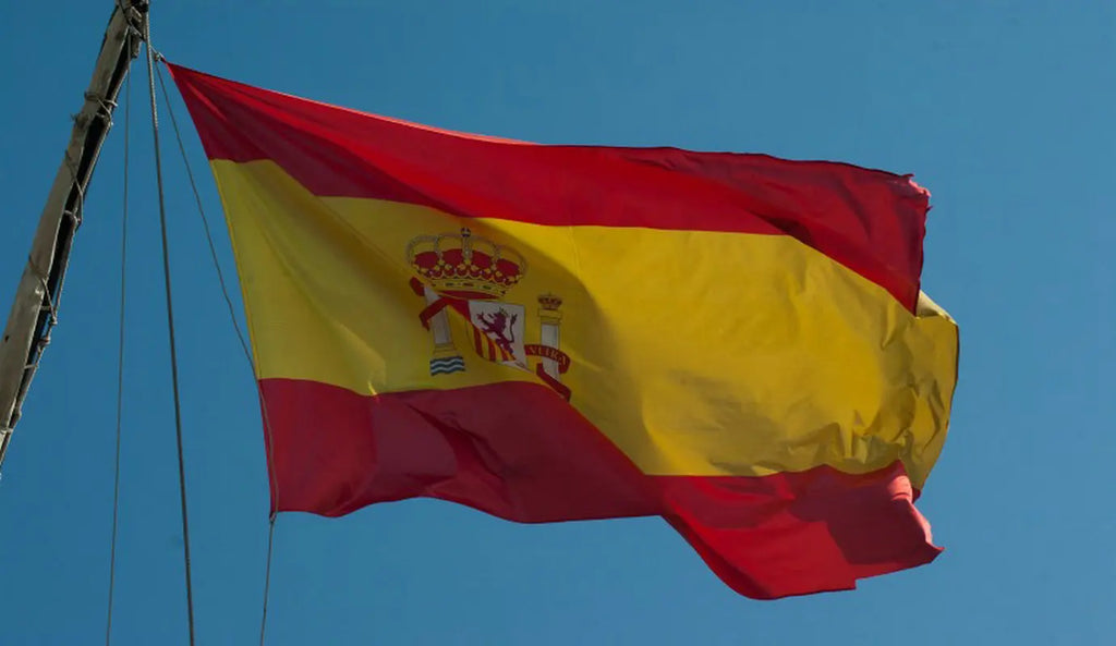 Spain National flag 60x90cm 90x150cm Polyester No Fade ESP ES Espana Spanish Flag hanging Banner for Celebration big flags