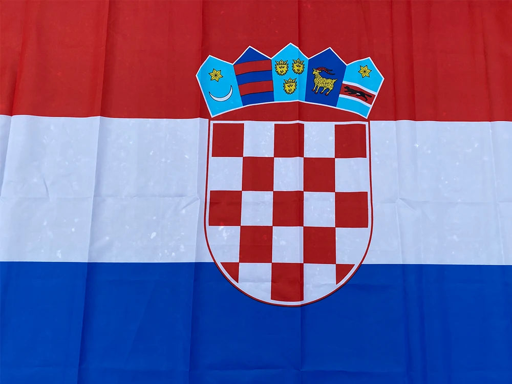 aerlxemrbrae flag   Croatia Flag NEW 90x150cm Croatian National Flag 100% Polyester 3x5ft Flag of Croatia