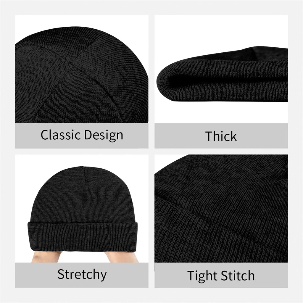 Bosnia and Herzegovina Arms Beanie Hat – Unisex Vintage Knit Cap | Warm Soft Bonnet | Kpop Style Autumn Winter Hat with Bosnia Flag Design