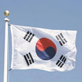 South Korea Flag Hanging Polyester the Korean National Banner 3x5ft Taegeukgi Parade/Festival/Home Decoration Banner