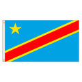 FLAGLINK 90X150CM Democratic Republic Congo Flag For Decoration