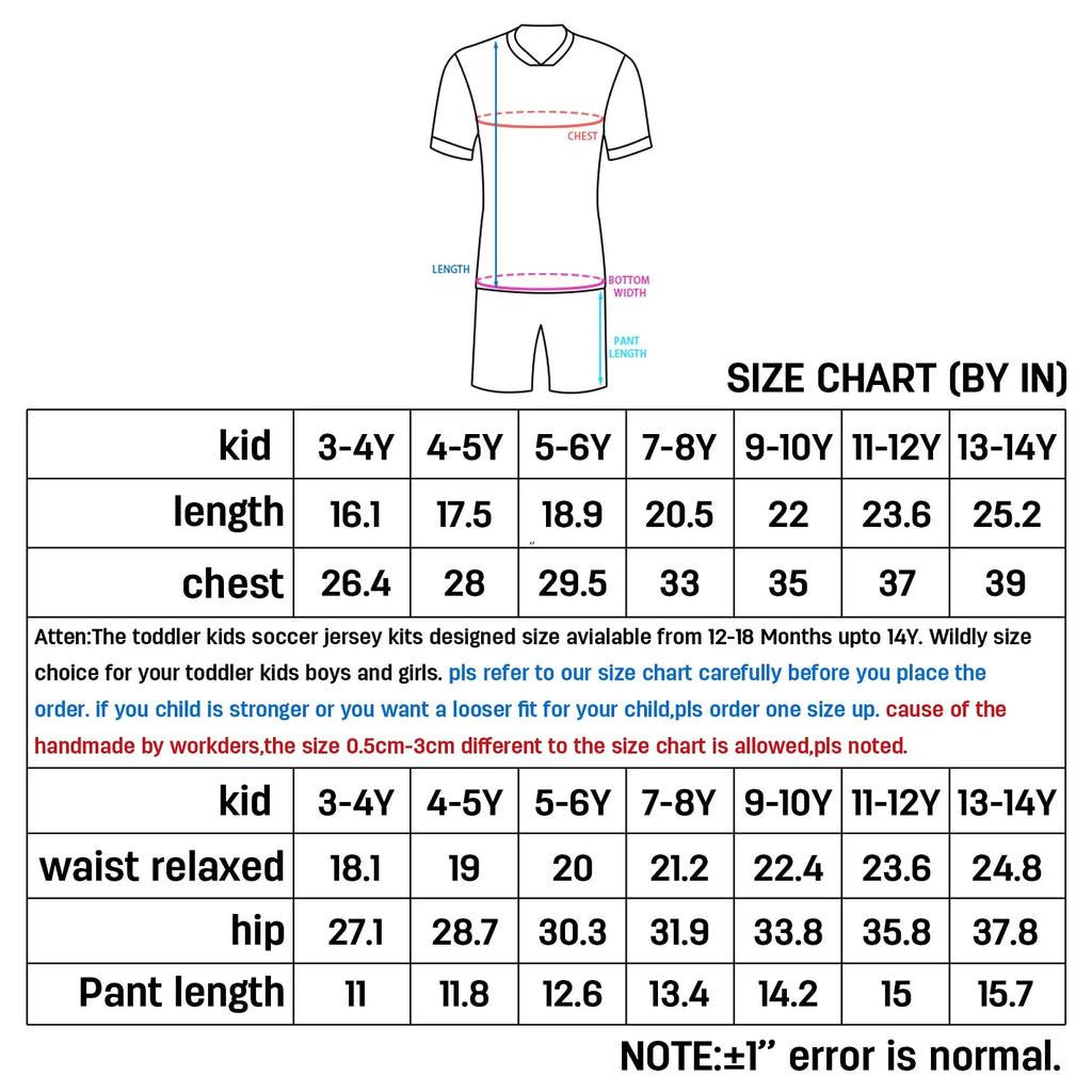 Portugal Custom Soccer Jersey Shorts Kit National Team Kids Football Shirt Personalized Name Number Uniform for Boys Girls Fans