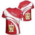 Egypt Flag Men's T-shirt 3D Printed Egyptian EG National Emblem Tops Short Sleeve O-Neck Oversized Sports Tee Shirts Clothing