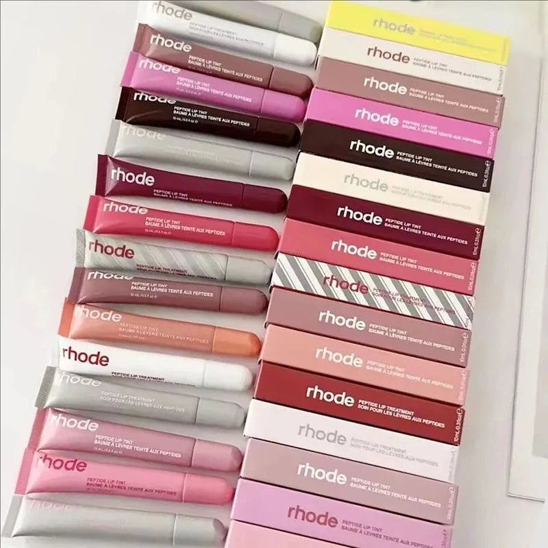 rhode pocket blush Inspired Cream Blush Stick & Lip Gloss Phone Case for iPhone 16 & 17 – SALTY TAN Raspberry Espresso Makeup INS Style