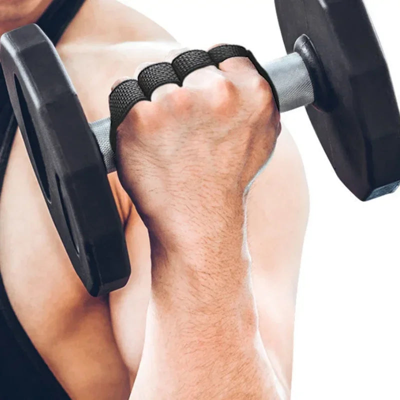 Neoprene Grip Pads Lifting Grips Gym Workout Gloves Weightlifting Calisthenics Powerlifting Fitness Sports Hand Protector