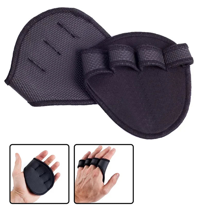 Neoprene Grip Pads Lifting Grips Gym Workout Gloves Weightlifting Calisthenics Powerlifting Fitness Sports Hand Protector