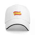 Espana Spanish Flag Vintage Graphic - Spain Lovers Tourists Souvenir Cool National Gift Baseball Cap Sun Cap Visor Mens Women's