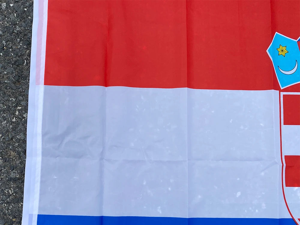 aerlxemrbrae flag   Croatia Flag NEW 90x150cm Croatian National Flag 100% Polyester 3x5ft Flag of Croatia