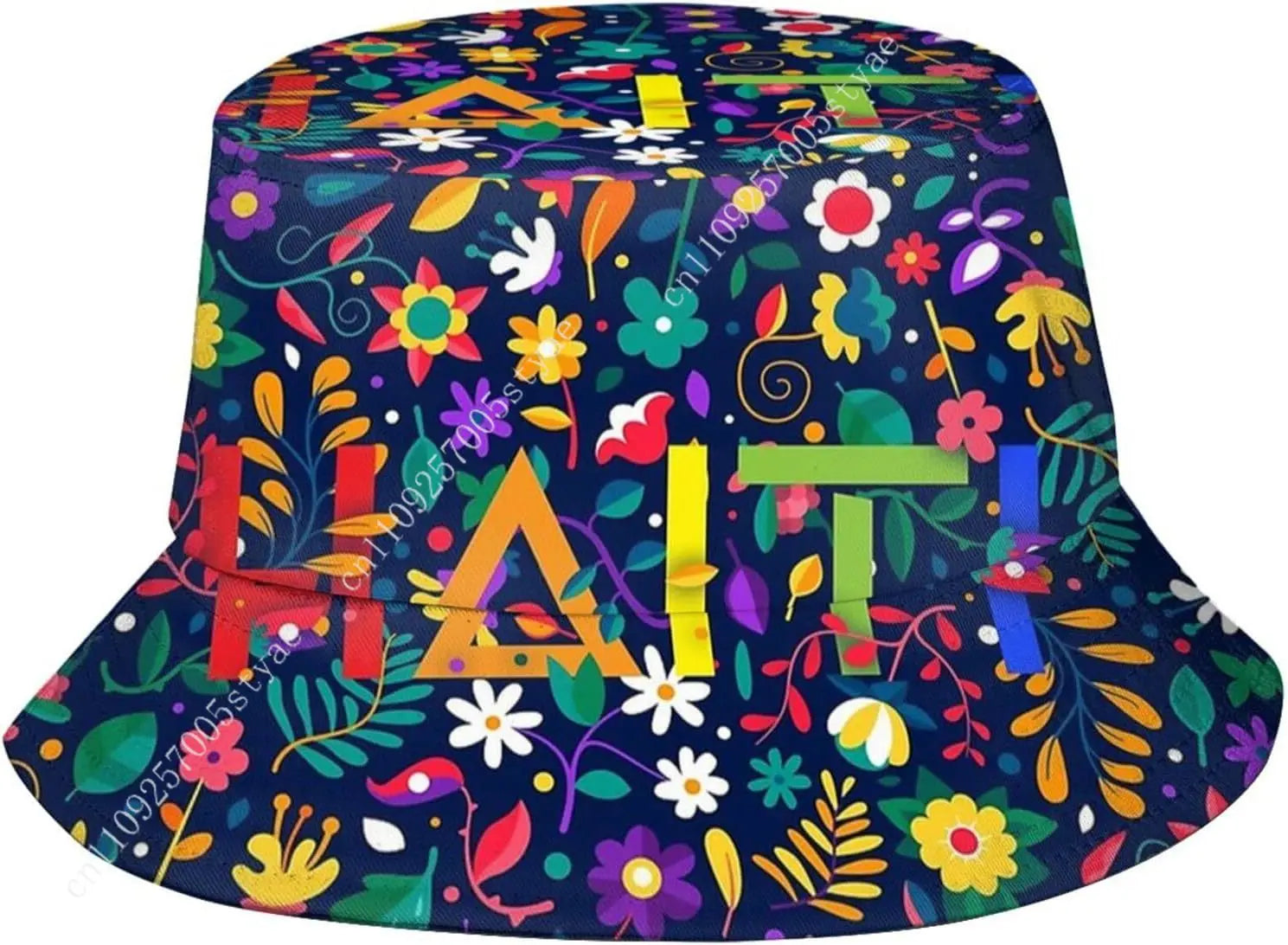 Haiti Flag Bucket Hat Men Women Haitian Outdoor Cap Fisherman