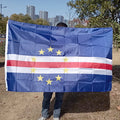 aerlxembrae  90x150cm  Cape Verde National Flag  Hanging polyester Cape Verde flag indoor Outdoor Advertising home Decoration
