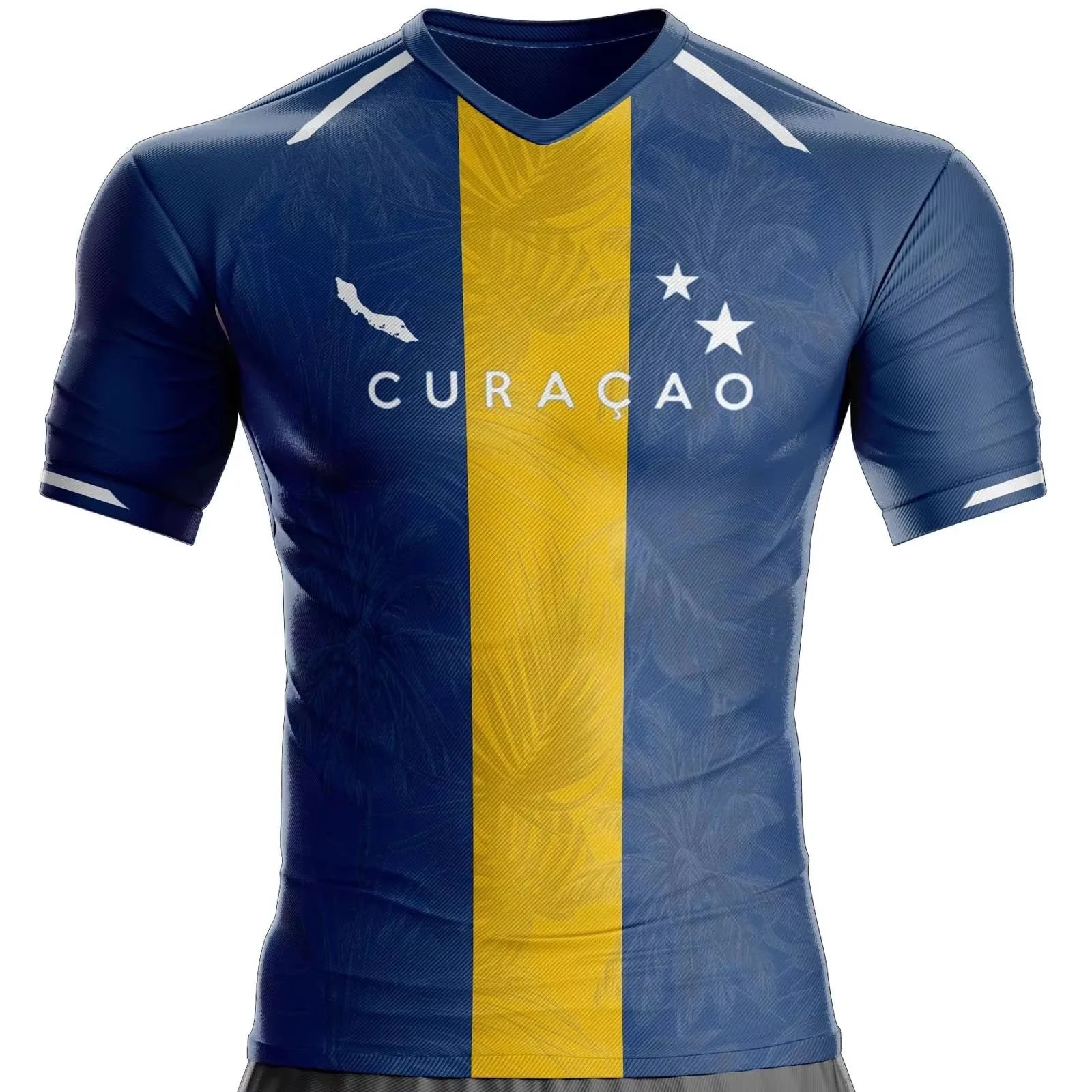 Curacao Flag Football Jersey 2026 New Style Stylish Men's Jersey Family Kids Tees Fashion Sports Top  Quick-drying Boys Adult