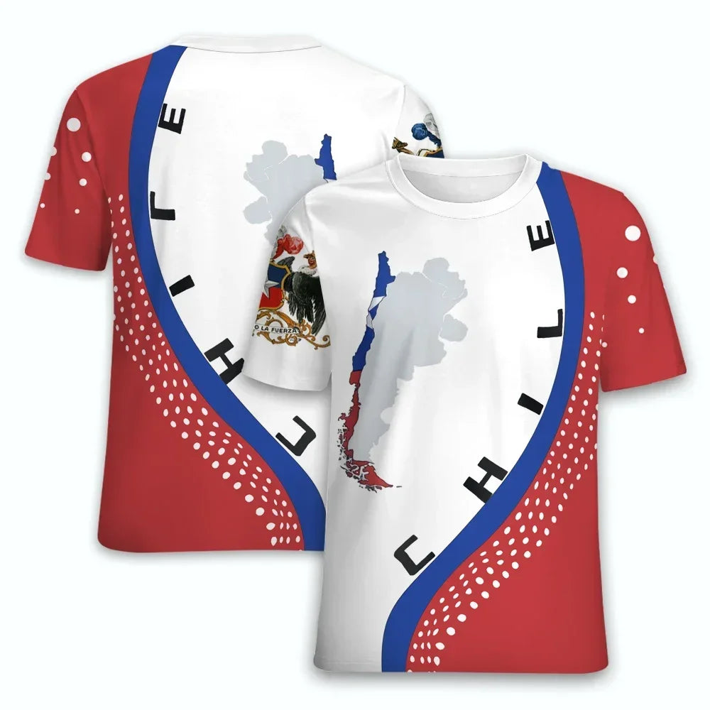 2024 New Morocco Flag Graphic 3D Printed T-shirt Morocco National Emblem Men's Tops  National Day Gifts Personalized Tee