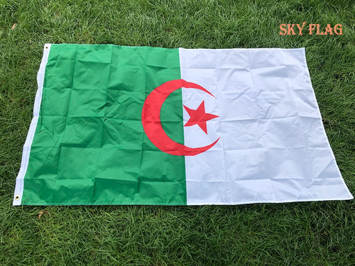 Algeria Flag 90x150cm – High Quality National Banner | Algeria World Cup 2026 Fan Flag for Events & Decor
