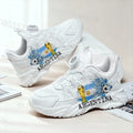 Argentina 2026 Football Kids White Sneakers – Lightweight Breathable Shoes for Boys & Girls | Comfortable Arch Support Walking & Running Shoes