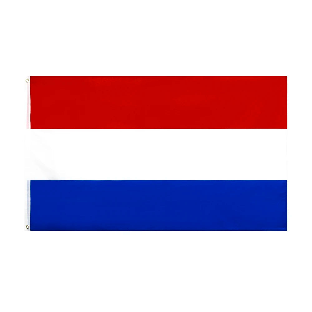 Bandeira Holanda 90x150cm Nl Nld Holanda Países Baixos Bandeira nacional holandesa para decoração em poliéster