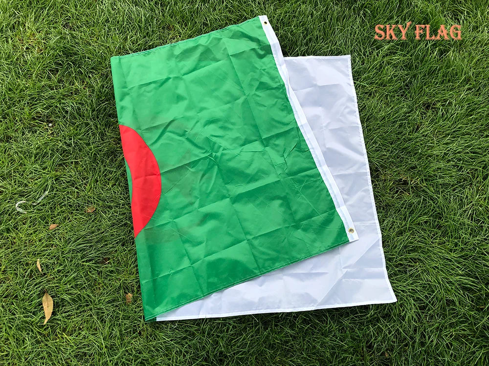 Algeria Flag 90x150cm – High Quality National Banner | Algeria World Cup 2026 Fan Flag for Events & Decor
