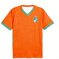 New Ivory Coast National Football Jersey Unisex Summer Breathable Quick Dry Sports T-shirt Fashion Streetwear Family Kids Tees