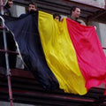 Belgium Flag 90x150cm – Large Polyester National Banner | Belgium World Cup 2026 Fan Flag for Indoor & Outdoor Use