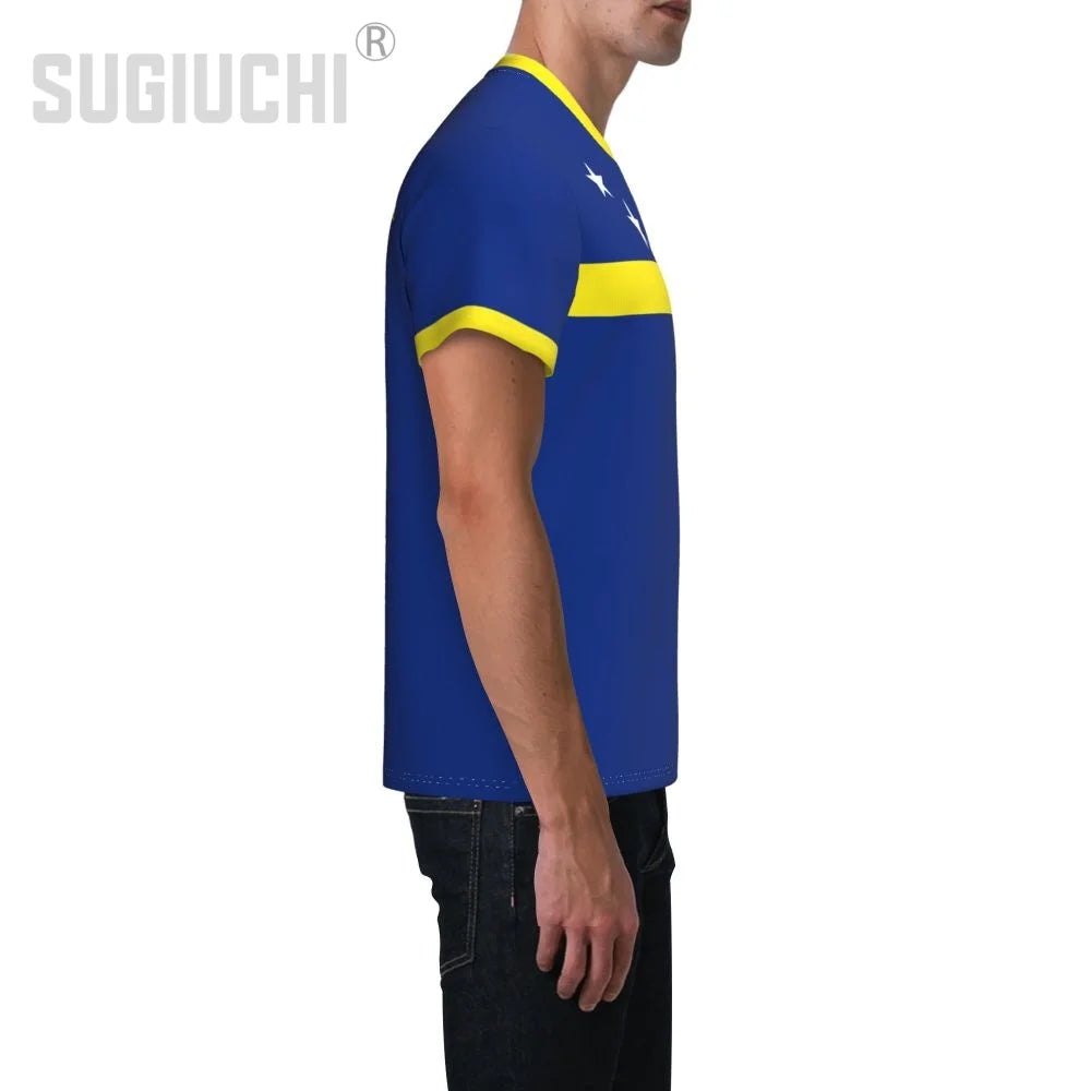 Custom Name Number Curaçao Flag 3D T-shirts For Men Women Tees team Clothes Soccer Football Fans Gift T shirt